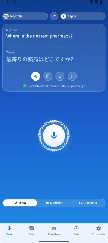Voice Translate