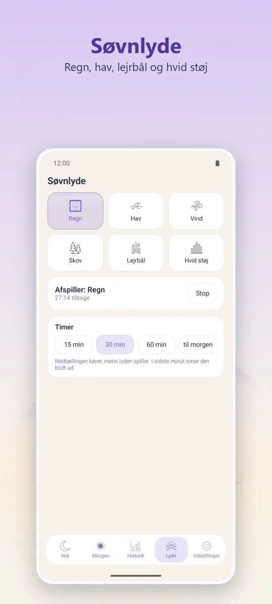 Natoptager: skærmbillede 4