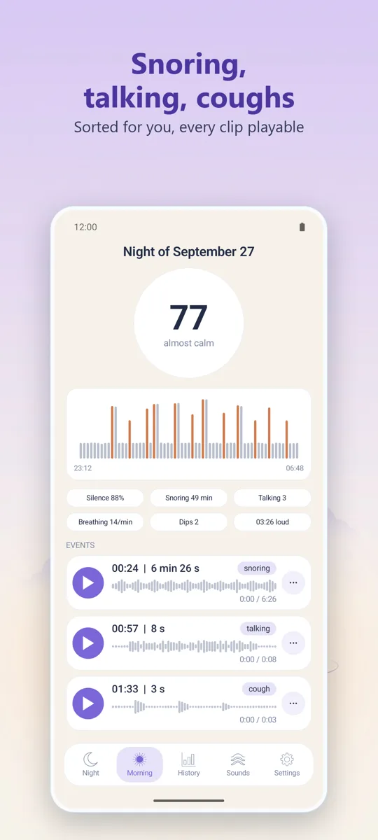 Night Recorder: 