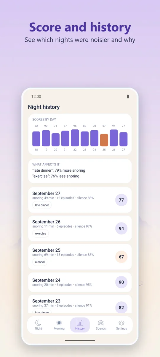 Night Recorder: 
