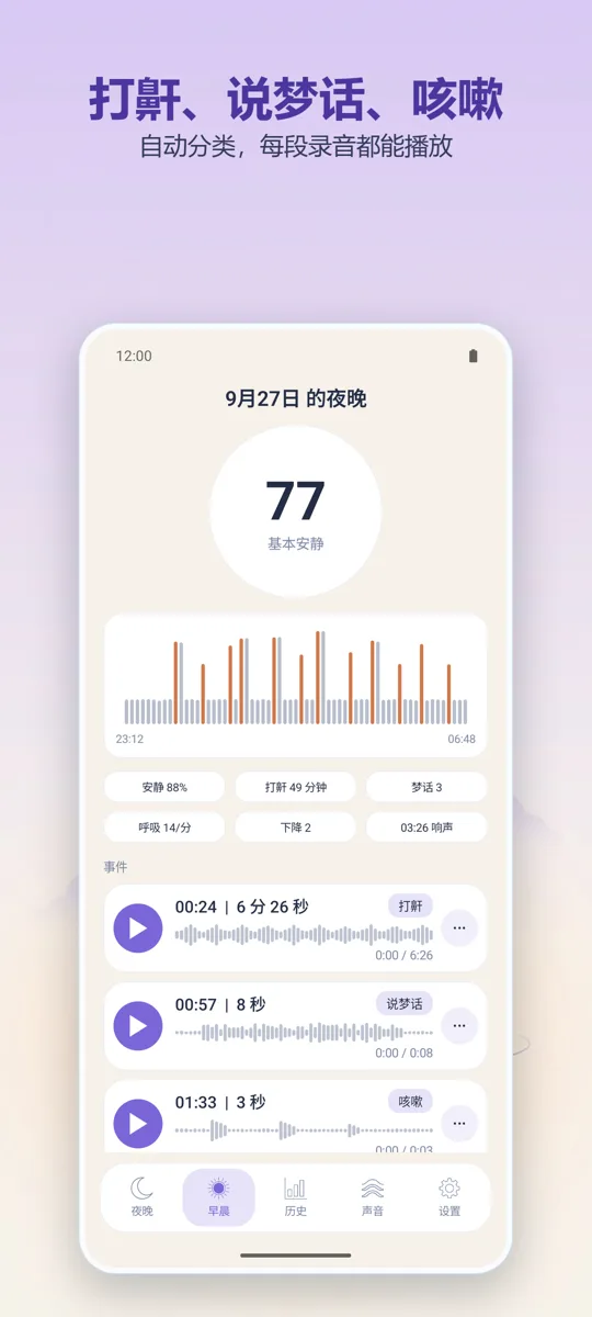 夜间录音机: 