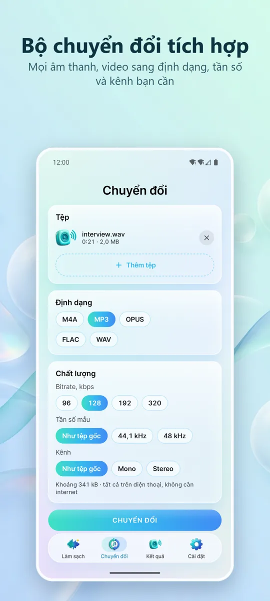 Loại Bỏ Tiếng Ồn: 