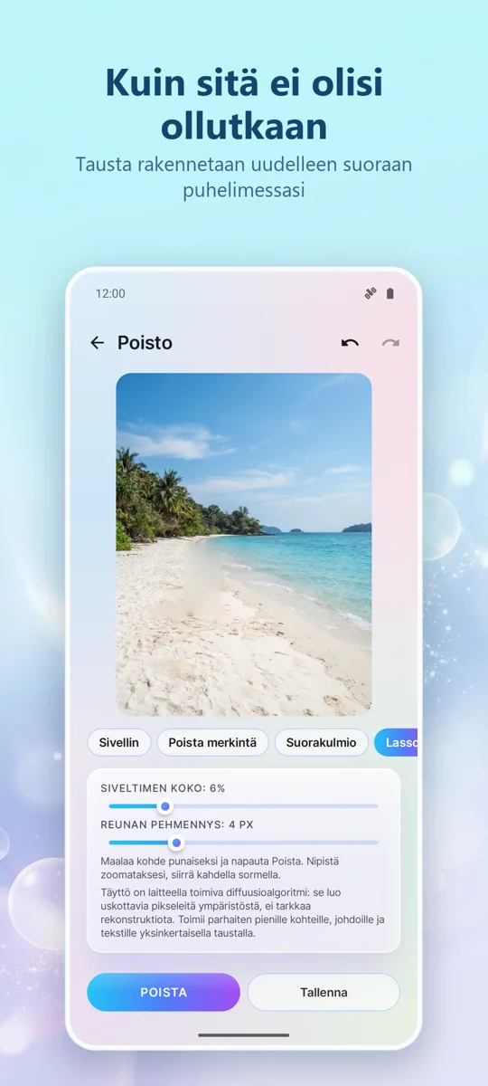 Object Eraser: Poista kohde: 