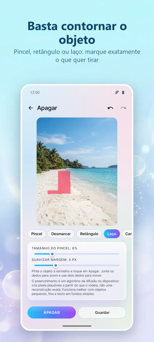 Apagar Objetos: Remover: 