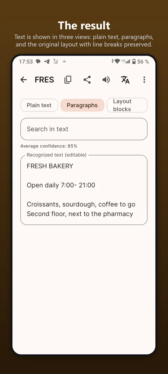 OCR Scanner: Image to Text — screenshot 3