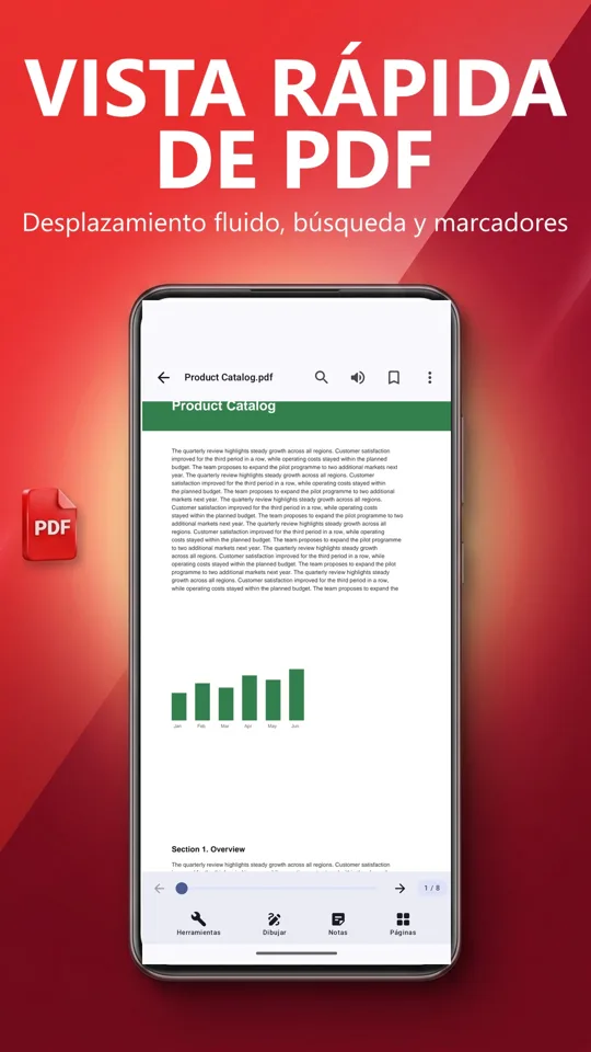 PDF Reader Max: captura de pantalla 2