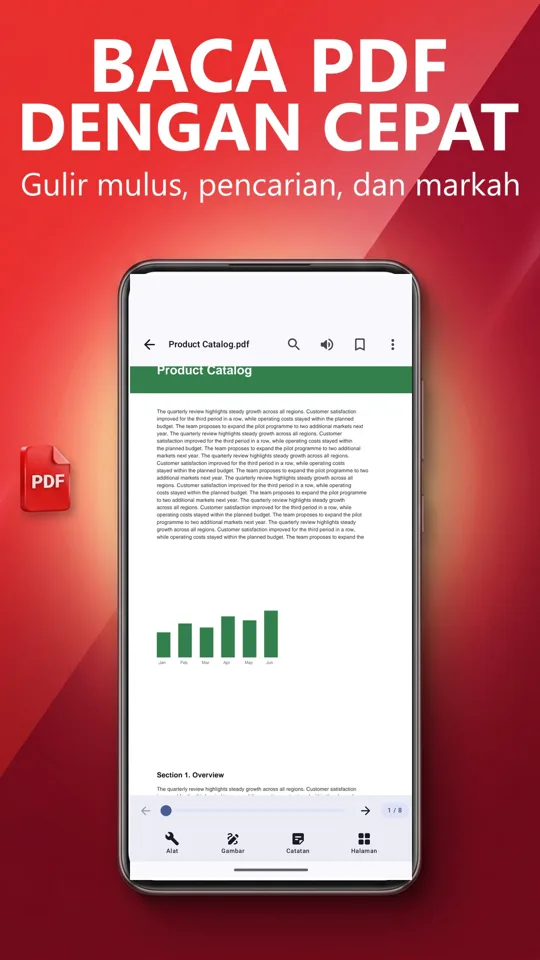 PDF Reader Max: tangkapan layar 2