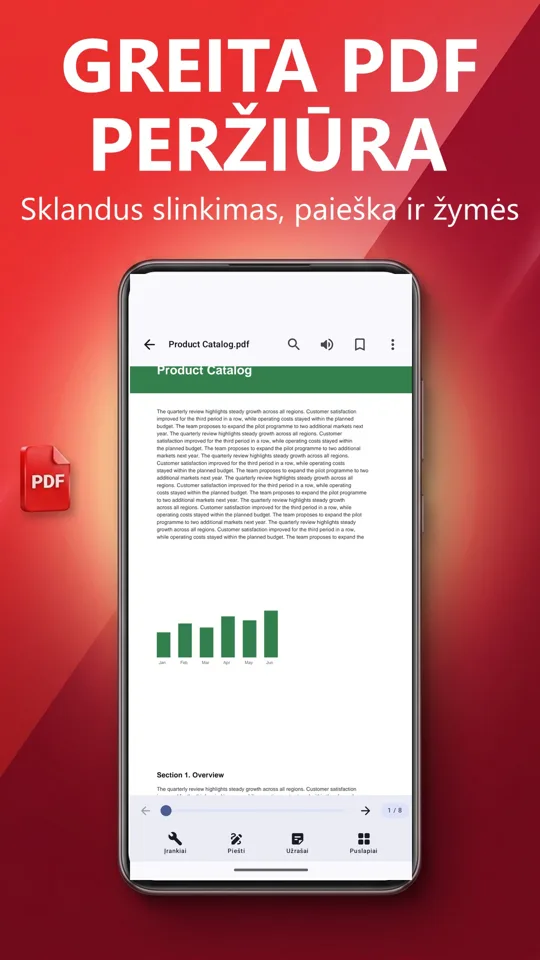 PDF Reader Max: ekrano kopija 2