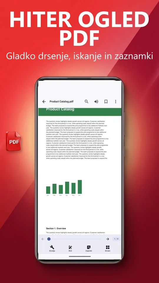 PDF Reader Max: posnetek zaslona 2
