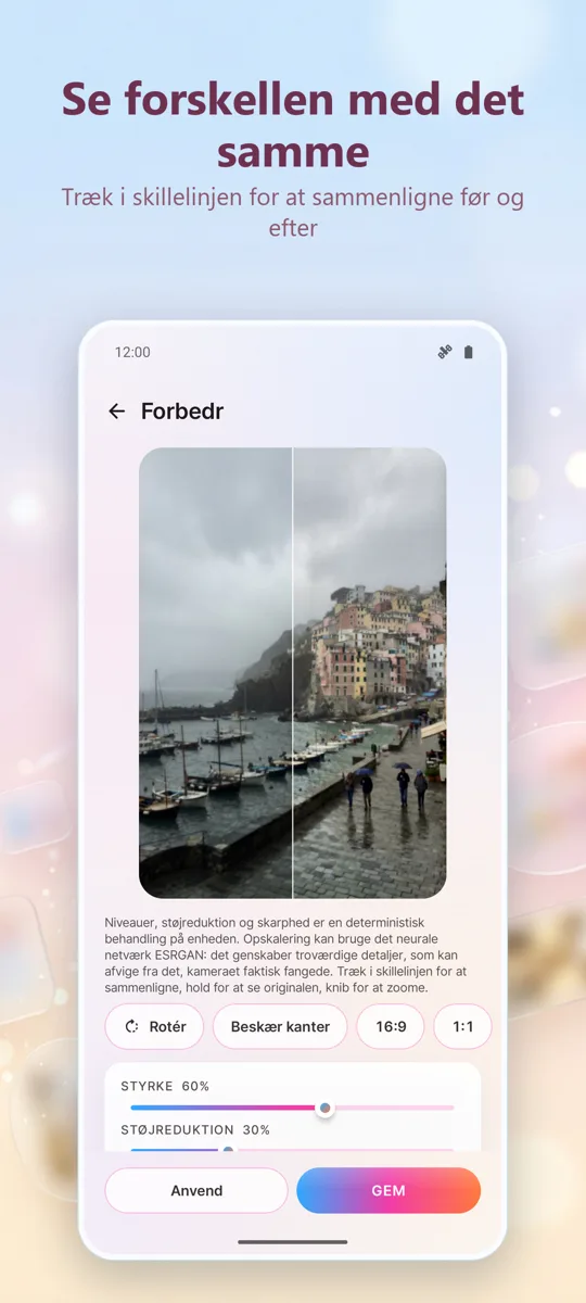 Foto-forbedrer: Ret billeder: 