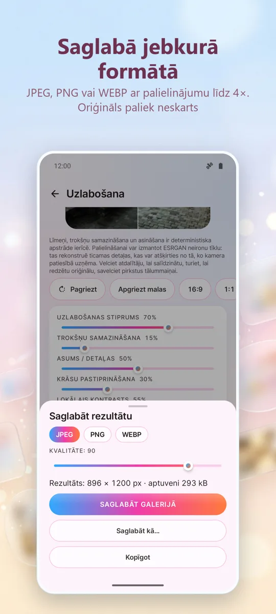 Foto Uzlabotājs: Labot Attēlus: 