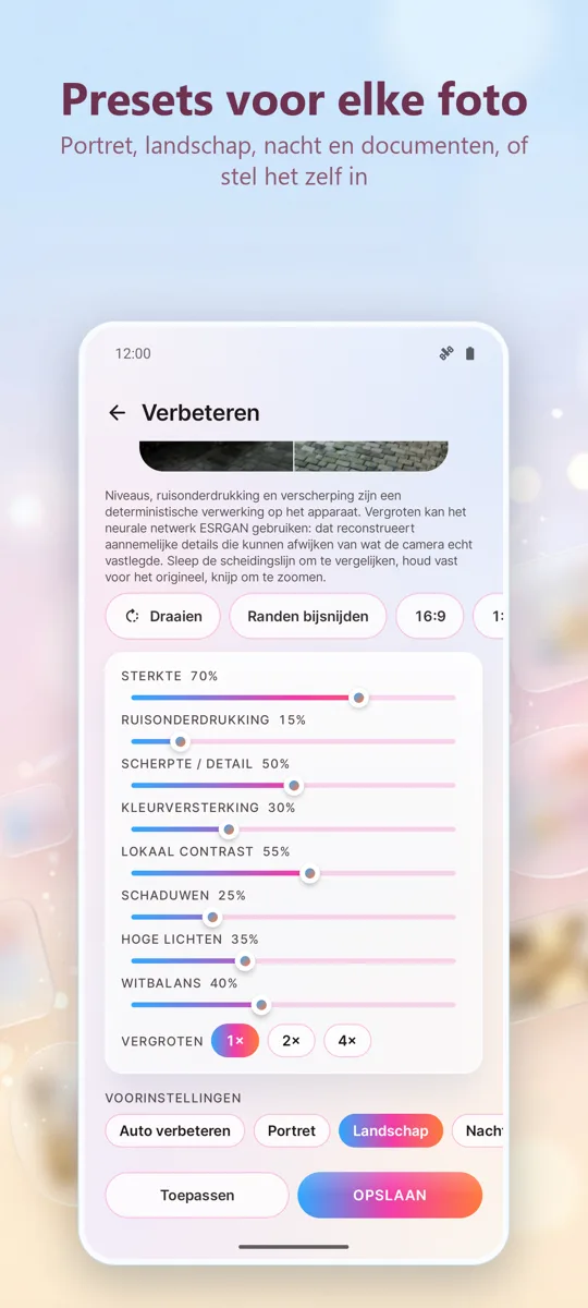 Foto's Verbeteren: Herstellen: 