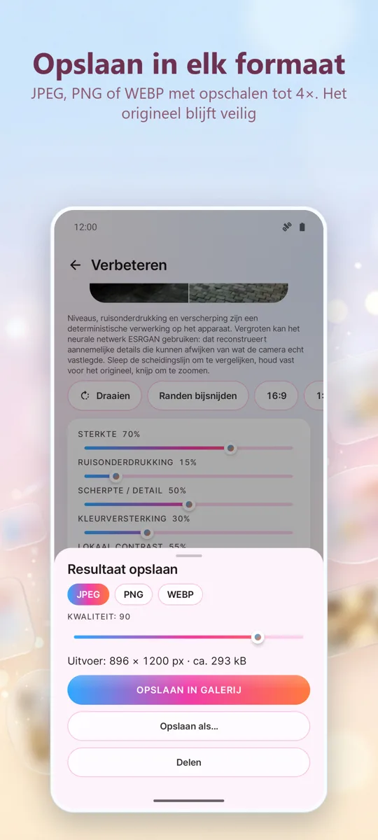Foto's Verbeteren: Herstellen: 