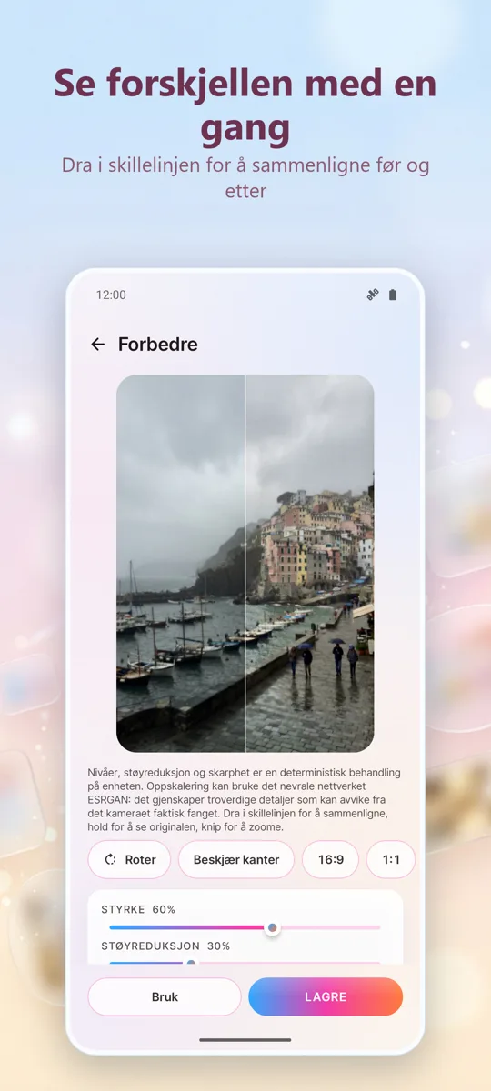 Bildeforbedrer: Fiks bilder: skjermbilde 2