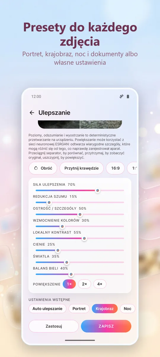 Ulepszanie zdjęć: Napraw: zrzut ekranu 3