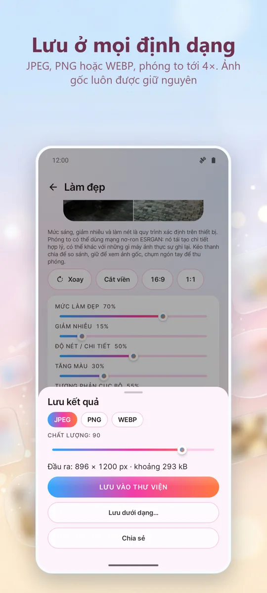 Tăng Cường Ảnh: Sửa Ảnh: 