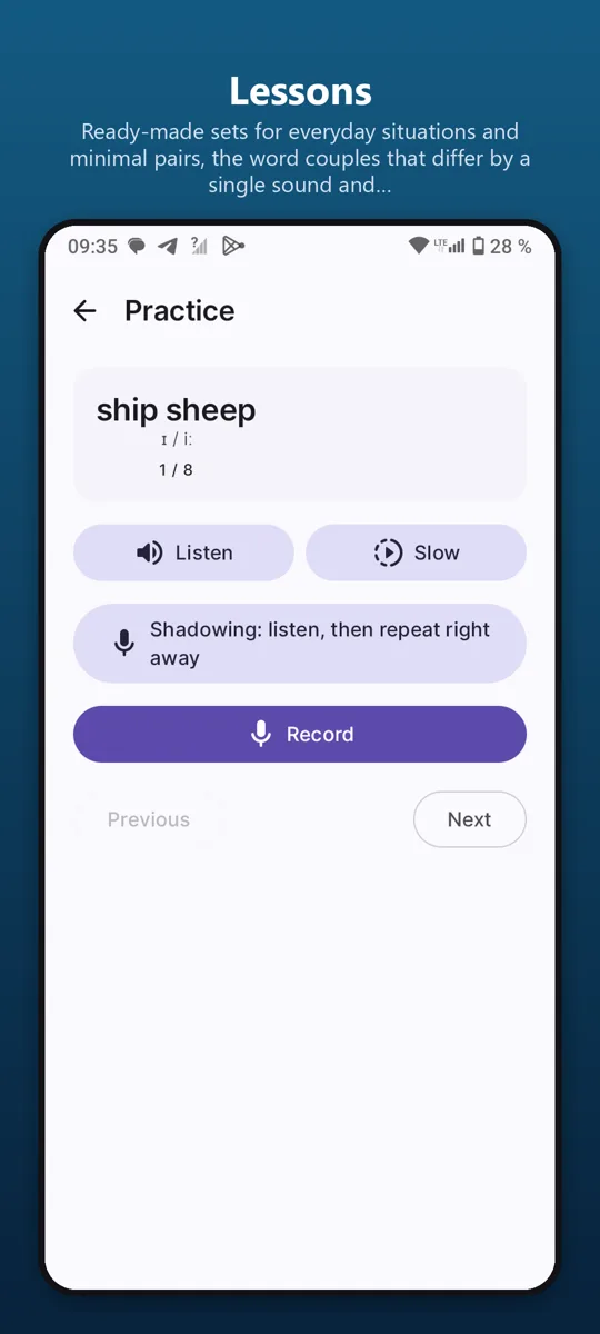 Pronunciation Coach — screenshot 3