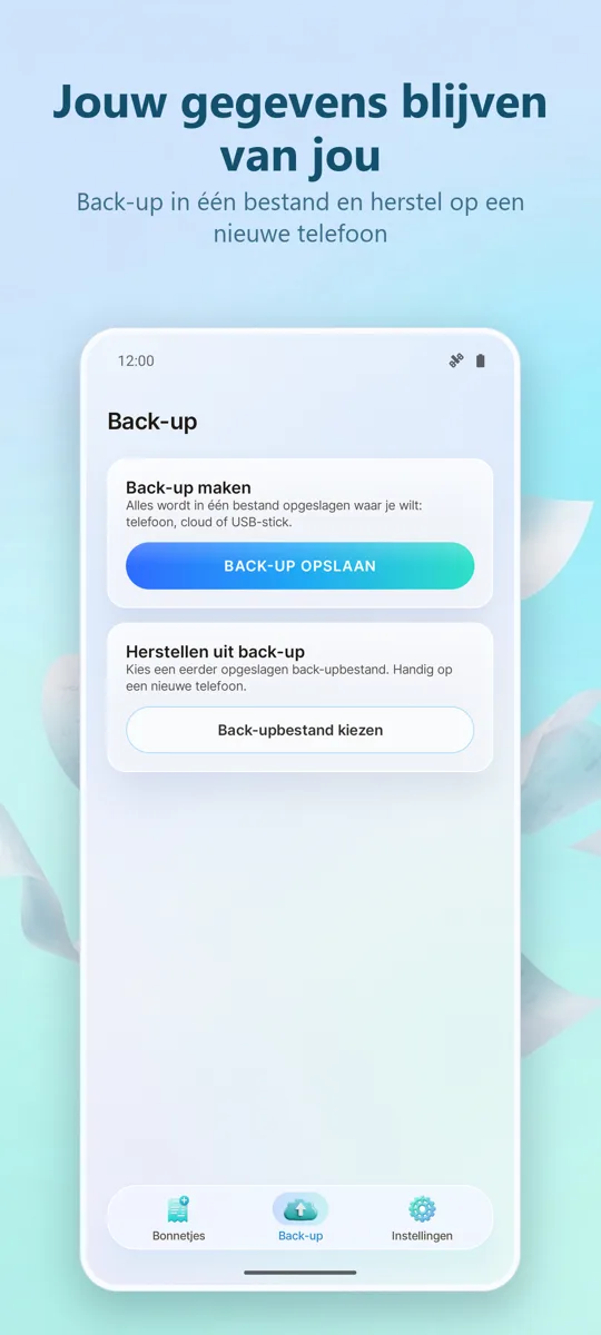 Bonscanner: Uitgaven: 