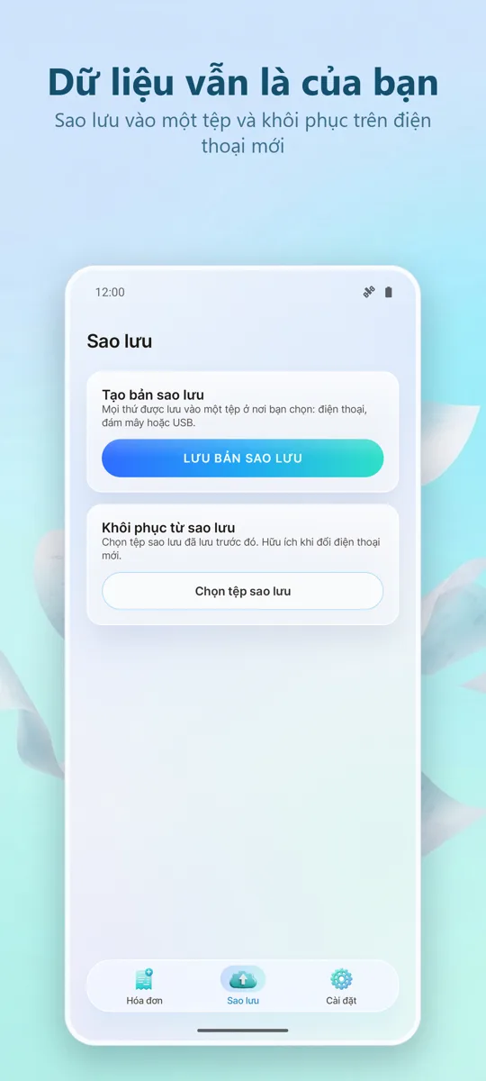 Quét Hóa Đơn: Chi Phí: ảnh chụp màn hình 4