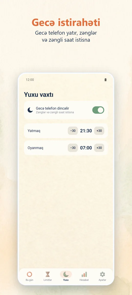 Valideyn nəzarəti: ekran görüntüsü 3