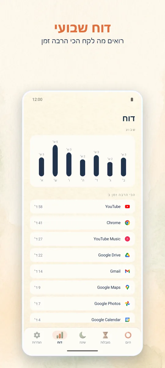 בקרת הורים: צילום מסך 4