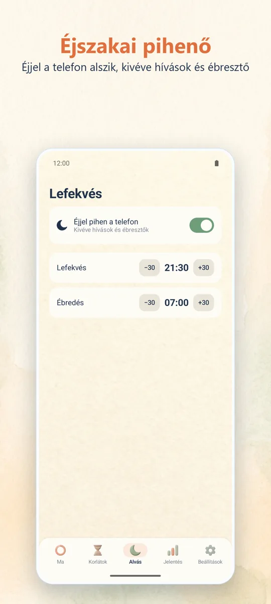 Szülői felügyelet: 