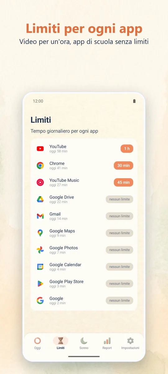 Controllo parentale: 