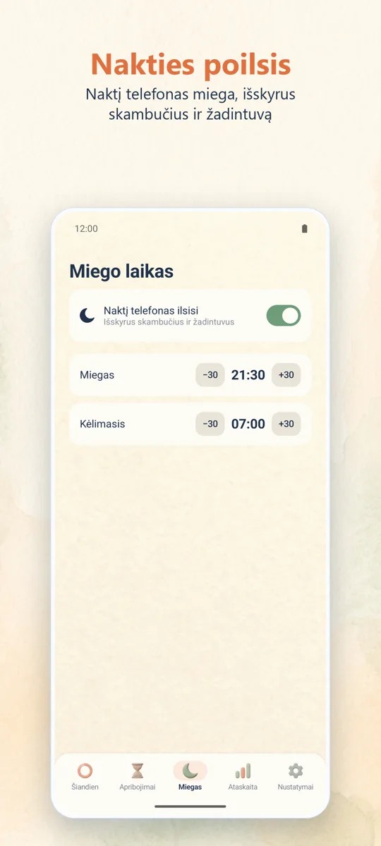 Tėvų kontrolė: 
