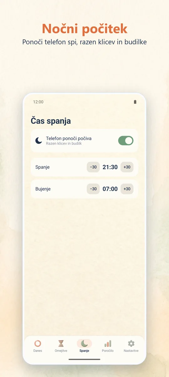 Starševski nadzor: posnetek zaslona 3