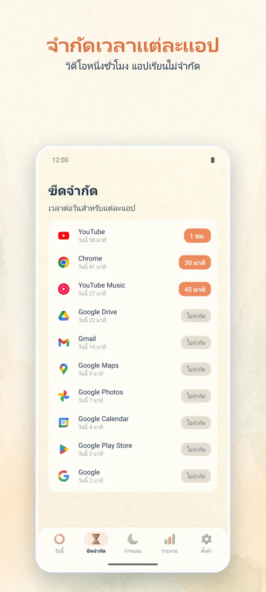 การควบคุมโดยผู้ปกครอง: 