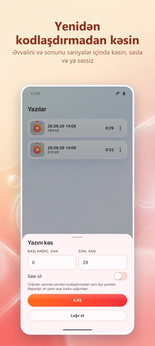 Ekran Yazıcı: HD Qeyd: 