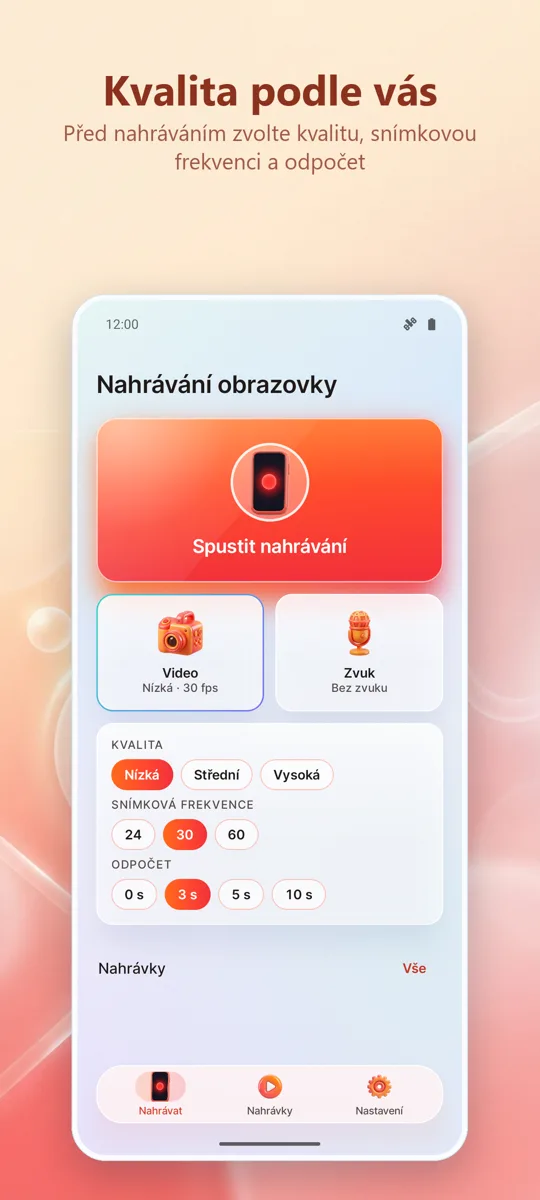 Screen Recorder: HD Záznam: snímek obrazovky 2