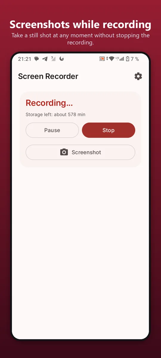 Screen Recorder: HD Record — screenshot 4