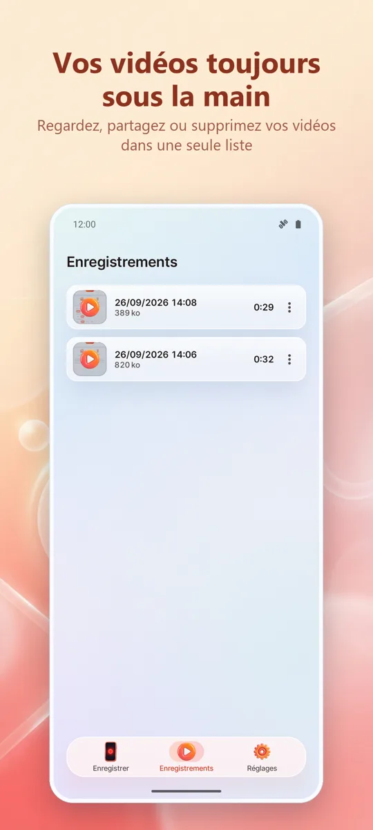 Enregistreur Écran: HD Record: 