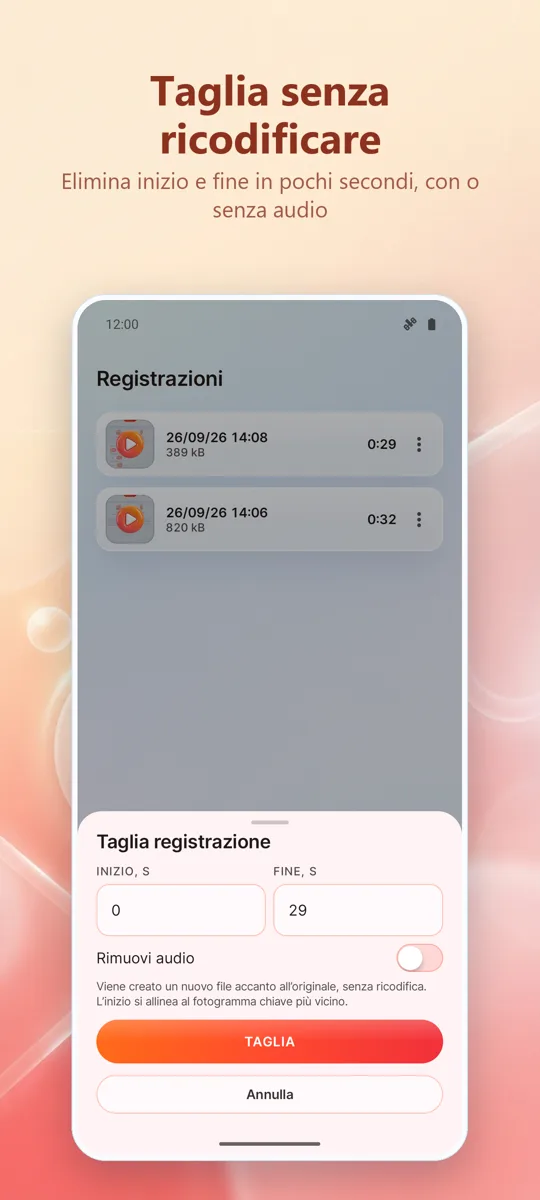 Registratore Schermo: screenshot 4