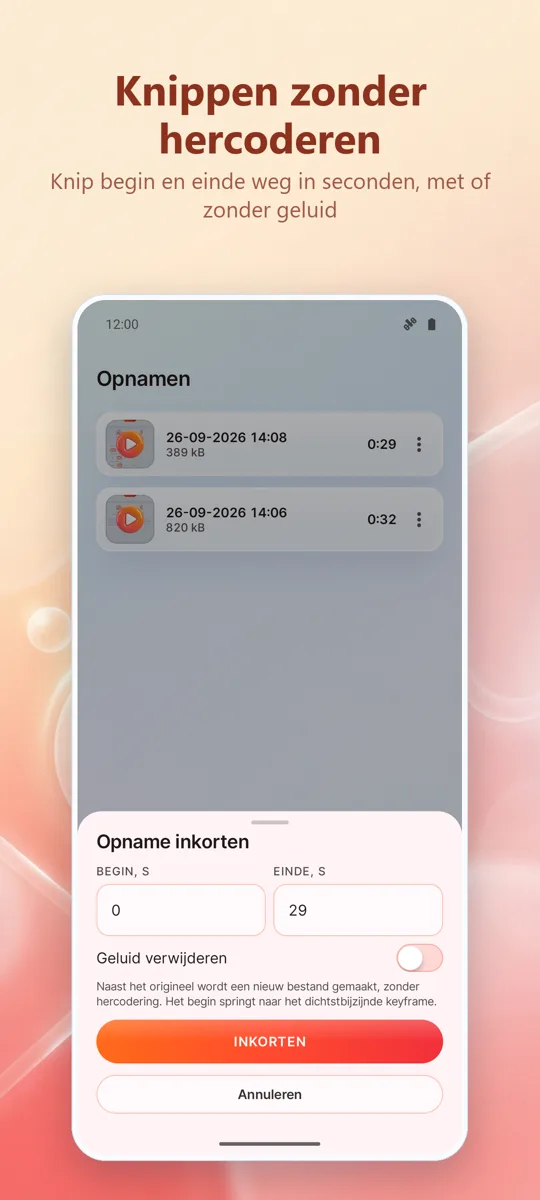 Schermrecorder: HD Record: 