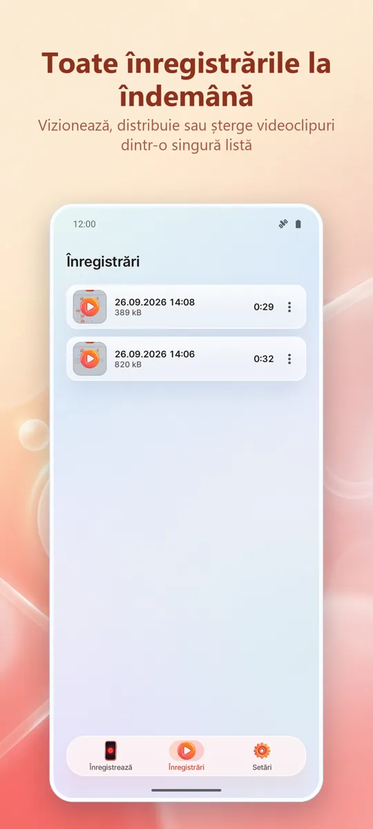 Screen Recorder: 