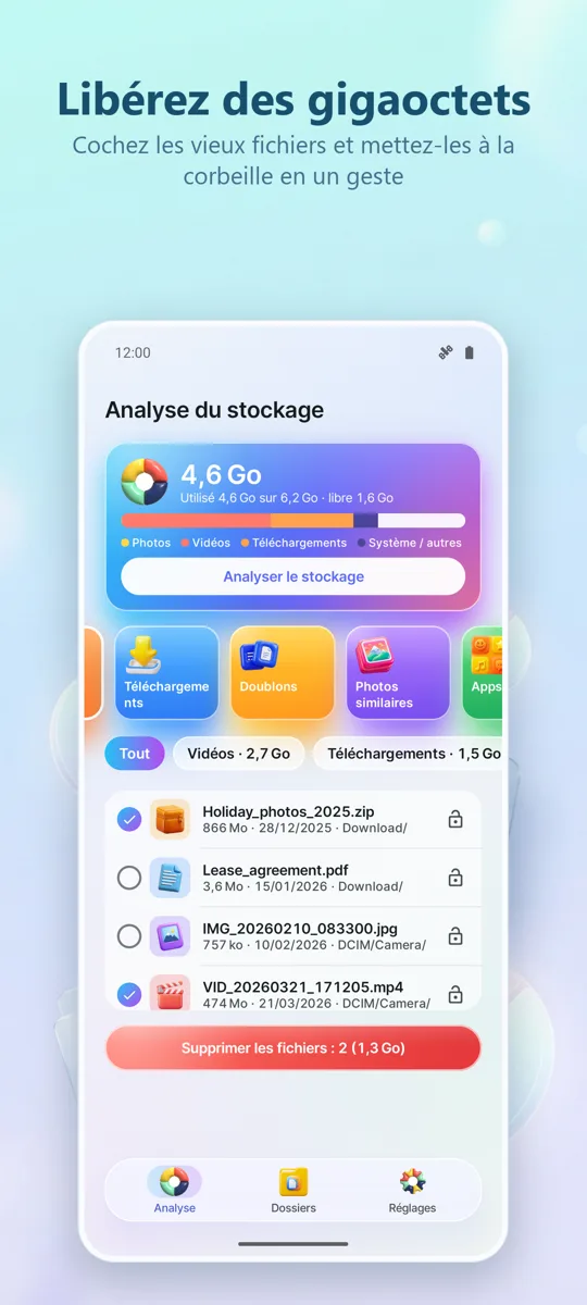 Analyseur de Stockage: capture d'écran 4