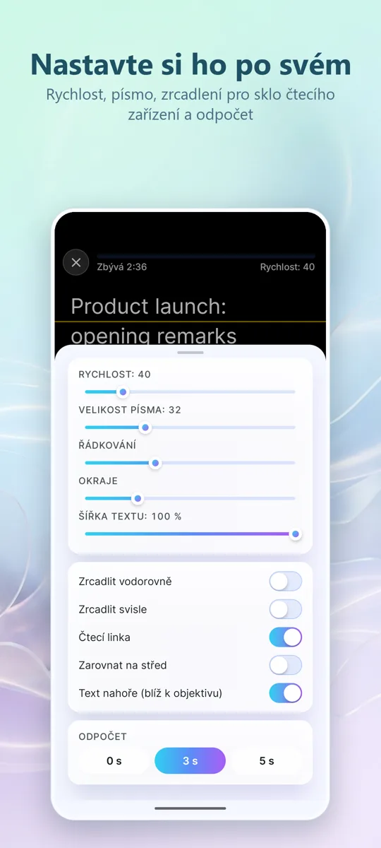 Teleprompter pro video: 