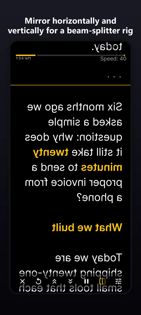 Teleprompter for Video — screenshot 4