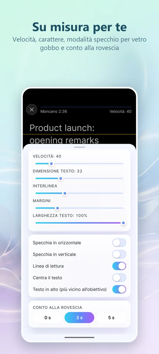 Teleprompter per Video: 
