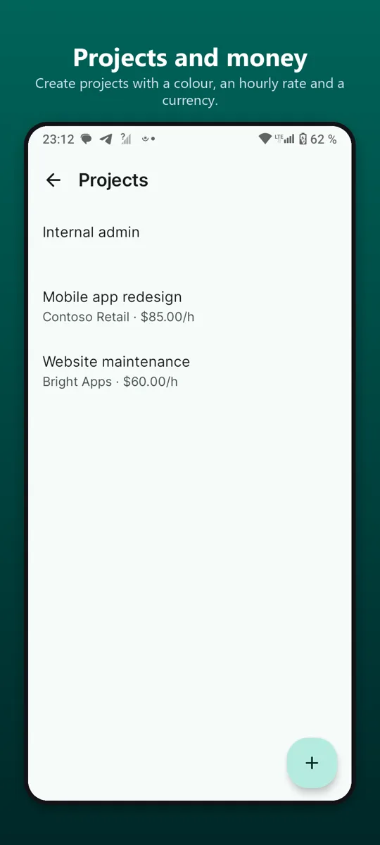 Time Tracker: Work Hours — screenshot 3