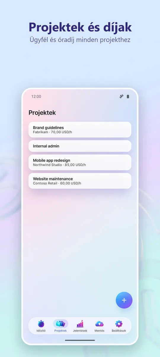 Munkaidő követő: 