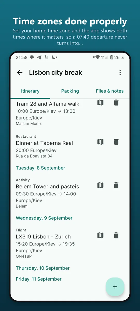 Trip Organizer: Planner — screenshot 3