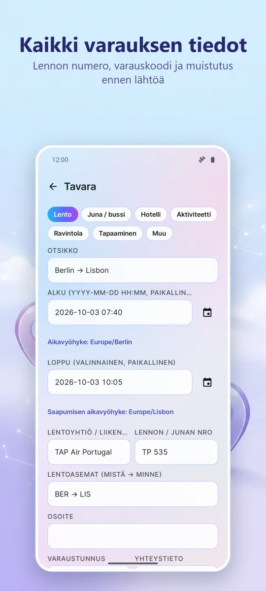 Matkanjärjestäjä: 