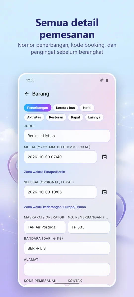 Perencana Perjalanan: 