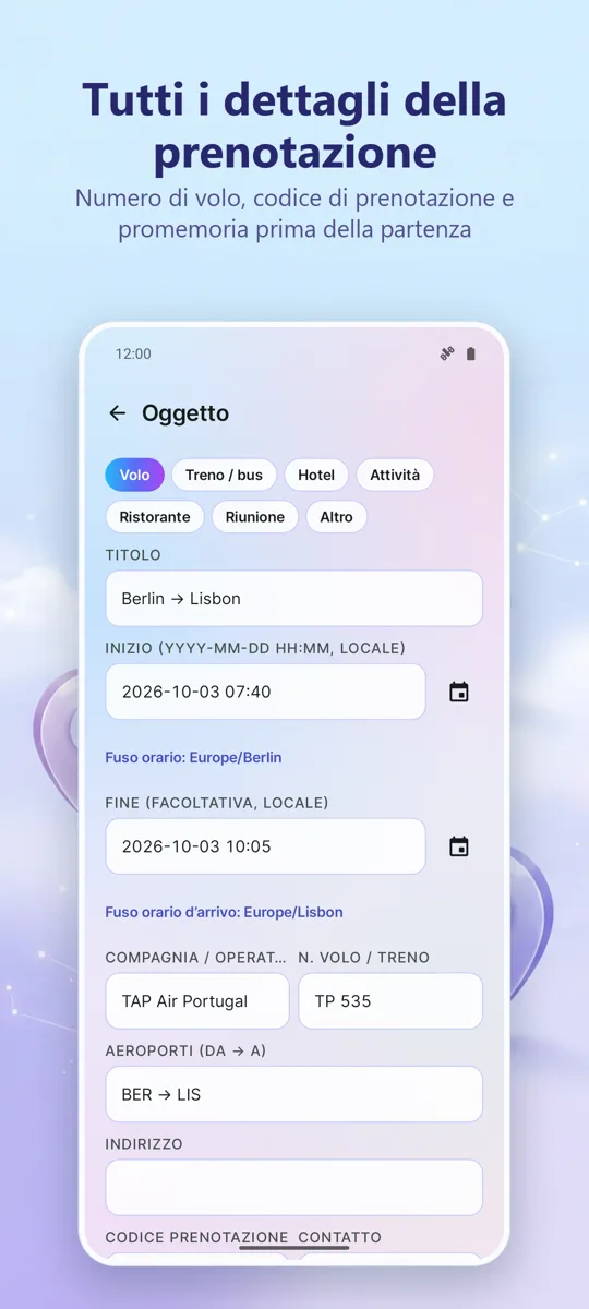 Organizzatore Viaggi: 