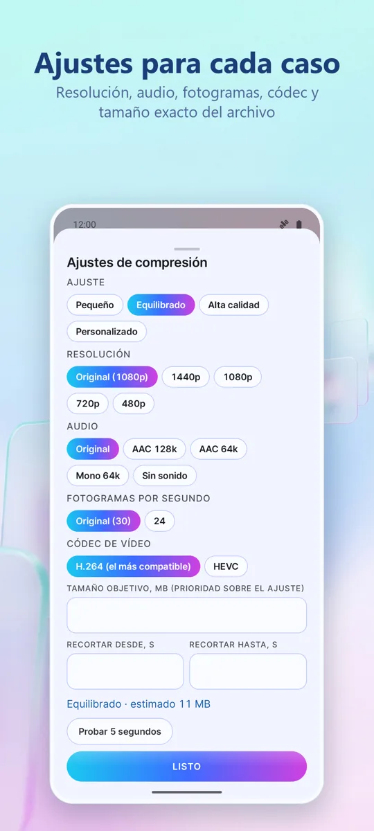 Compresor de vídeo: 