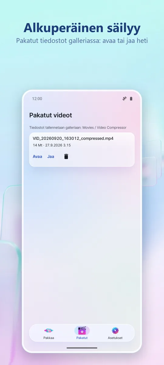 Videokompressori: 