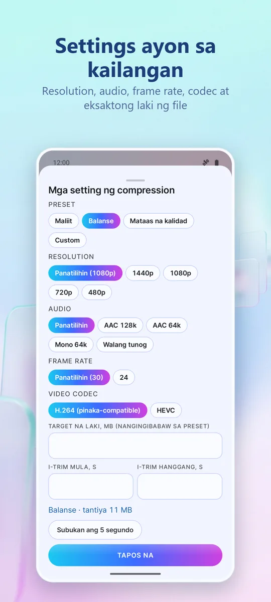 Video Compressor: 